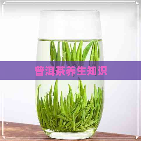 普洱茶养生知识