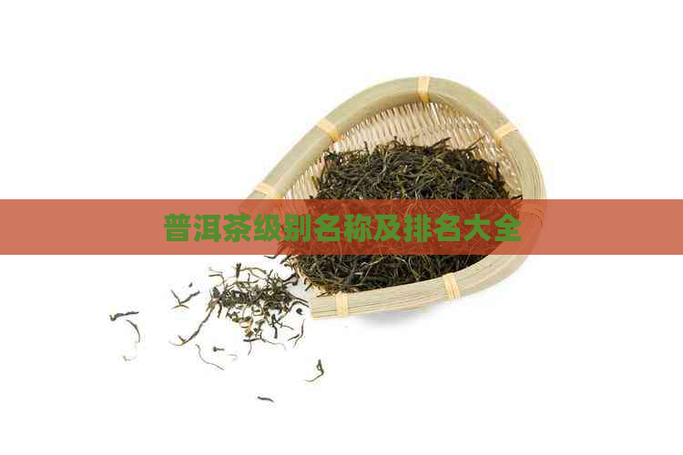 普洱茶级别名称及排名大全