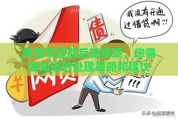 新借呗逾期后被报案，你需要知道的处理策略和建议