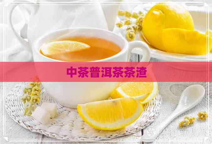 中茶普洱茶茶渣