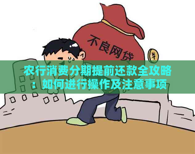 农行消费分期提前还款全攻略：如何进行操作及注意事项