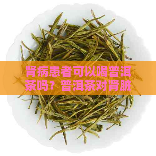 肾病患者可以喝普洱茶吗？普洱茶对肾脏的影响及注意事项