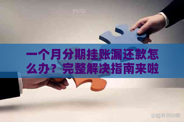 一个月分期挂账漏还款怎么办？完整解决指南来啦！