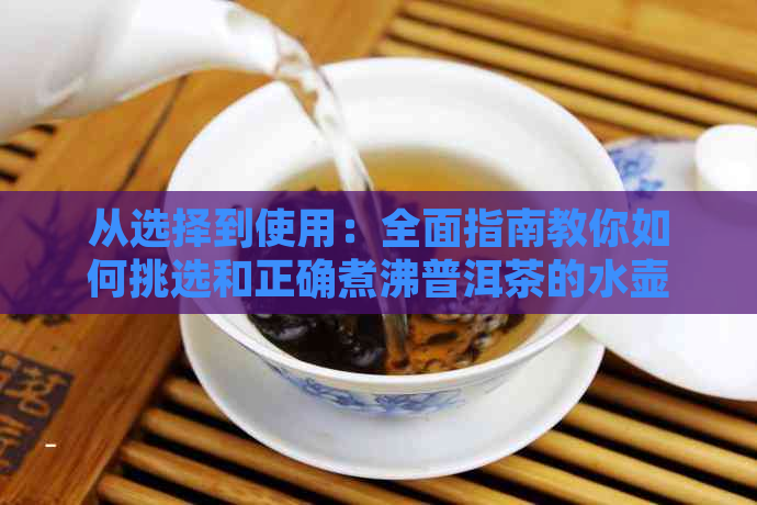 从选择到使用：全面指南教你如何挑选和正确煮沸普洱茶的水壶