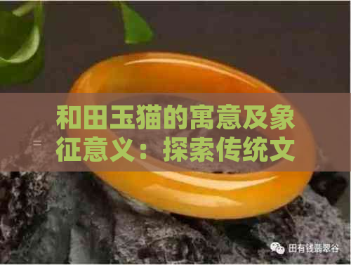 和田玉猫的寓意及象征意义：探索传统文化中的独特魅力