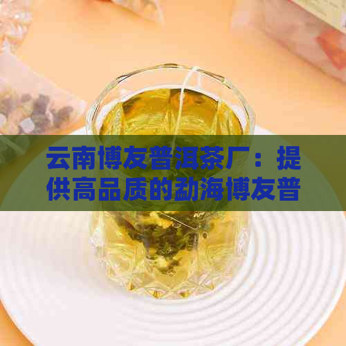 云南博友普洱茶厂：提供高品质的勐海博友普洱茶，价格实。