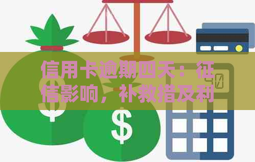 信用卡逾期四天：影响，补救措及利息追回