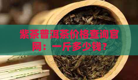 紫茶普洱茶价格查询官网：一斤多少钱？