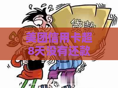 美团信用卡超8天没有还款