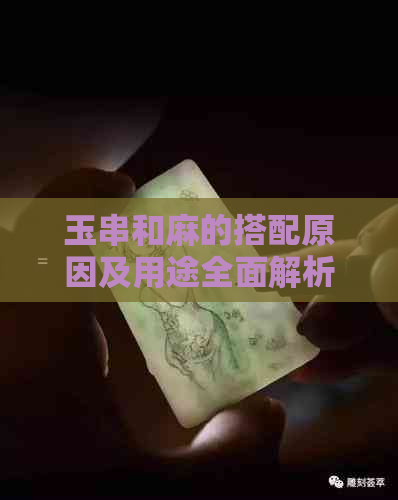 玉串和麻的搭配原因及用途全面解析：为何选择这种组合？