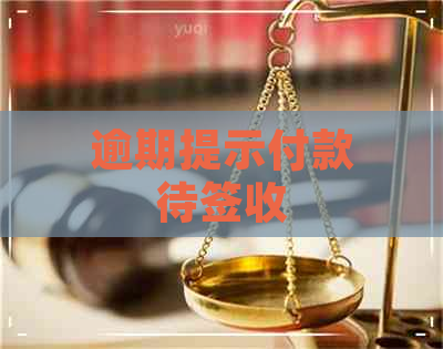 逾期提示付款待签收