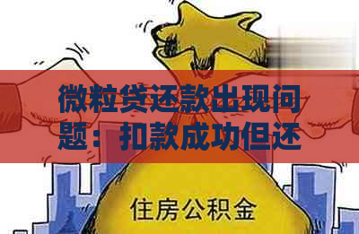 微粒贷还款出现问题：扣款成功但还款失败，资金会退回吗？