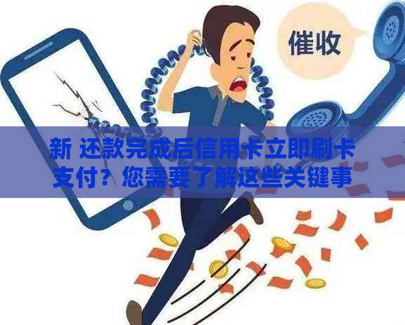 新 还款完成后信用卡立即刷卡支付？您需要了解这些关键事项！