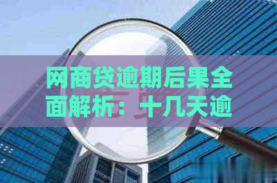 网商贷逾期后果全面解析：十几天逾期会怎样？如何处理？