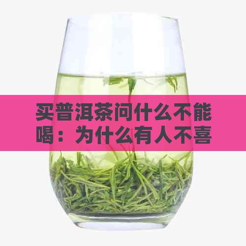 买普洱茶问什么不能喝：为什么有人不喜欢普洱茶？