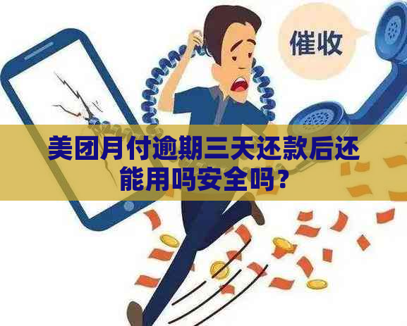 美团月付逾期三天还款后还能用吗安全吗？