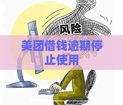 美团借钱逾期停止使用