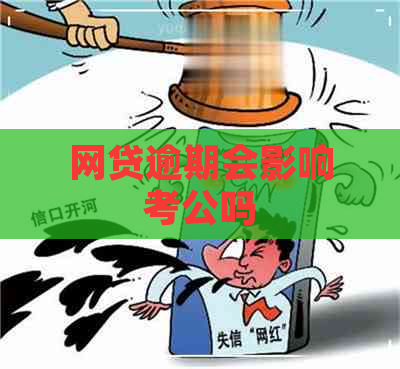 网贷逾期会影响考公吗