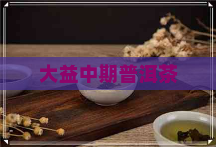 大益中期普洱茶