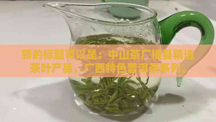 新的标题可以是：中山茶厂横县精选茶叶产品，广西特色普洱茶系列。