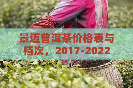 景迈普洱茶价格表与档次，2017-2022年及1974年价格解析