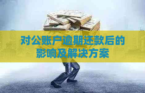 对公账户逾期还款后的影响及解决方案