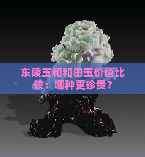 东陵玉和和田玉价值比较：哪种更珍贵？