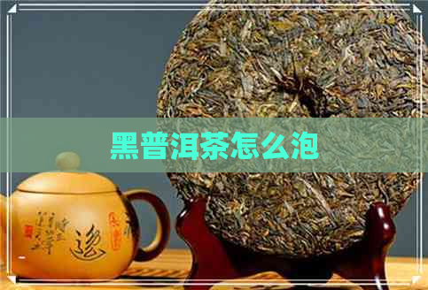 黑普洱茶怎么泡