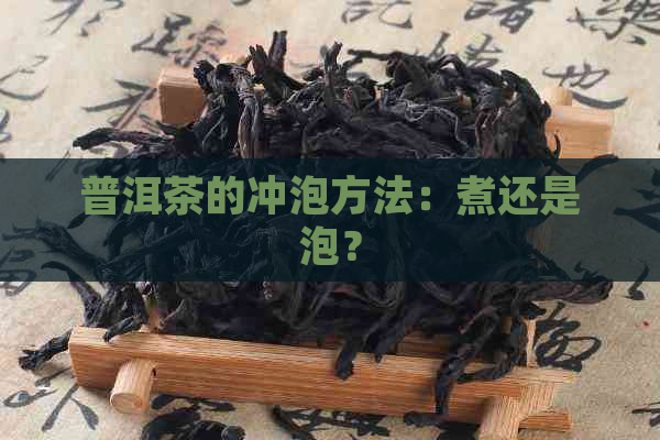 普洱茶的冲泡方法：煮还是泡？