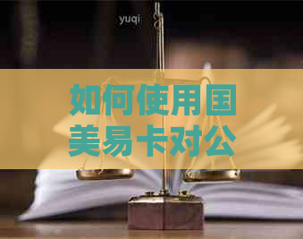 如何使用国美易卡对公账户进行还款？详细步骤指导