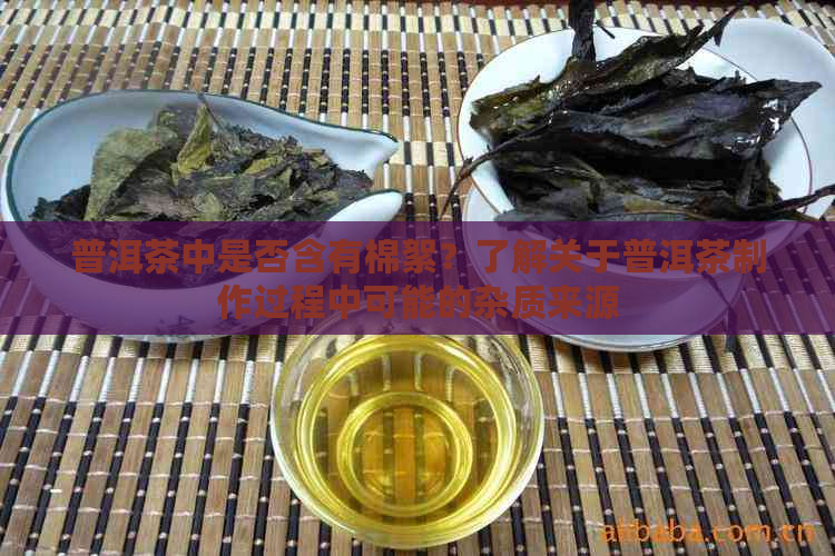 普洱茶中是否含有棉絮？了解关于普洱茶制作过程中可能的杂质来源