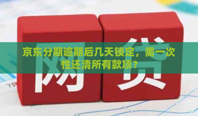 京东分期逾期后几天锁定，需一次性还清所有款项？