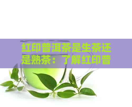 红印普洱茶是生茶还是熟茶：了解红印普洱茶的性质及价格，探究其历由来。