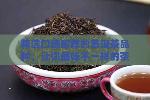 精选口感醇厚的普洱茶品种，让你品味不一样的茶香世界