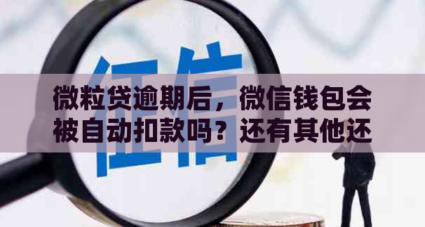 微粒贷逾期后，微信钱包会被自动扣款吗？还有其他还款方式吗？