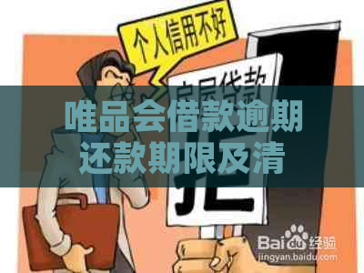 唯品会借款逾期还款期限及清偿一次性要求解析