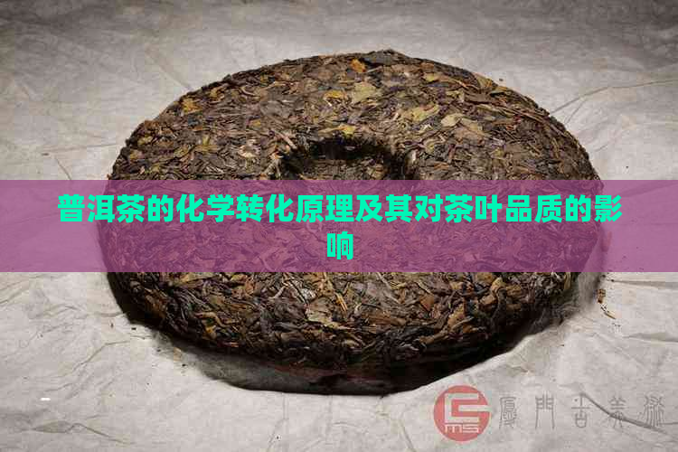 普洱茶的化学转化原理及其对茶叶品质的影响