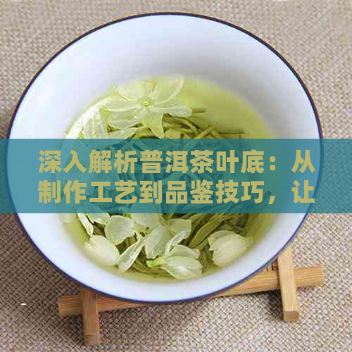 深入解析普洱茶叶底：从制作工艺到品鉴技巧，让你全面了解普洱茶的魅力