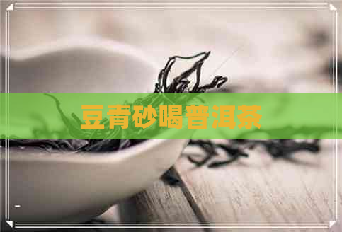 豆青砂喝普洱茶