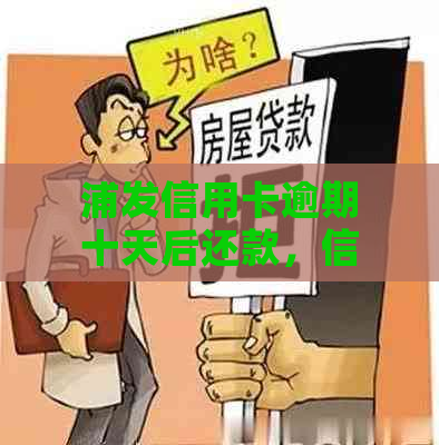 浦发信用卡逾期十天后还款，信用额度恢复及刷卡交易是否受影响？