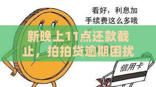 新晚上11点还款截止，逾期困扰如何解决？