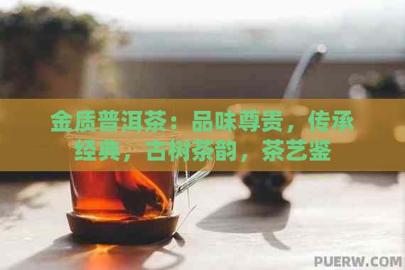 金质普洱茶：品味尊贵，传承经典，古树茶韵，茶艺鉴