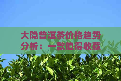 大隐普洱茶价格趋势分析：一款值得收藏的名山古树茶