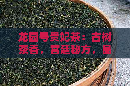 龙园号贵妃茶：古树茶香，宫廷秘方，品味皇家尊享