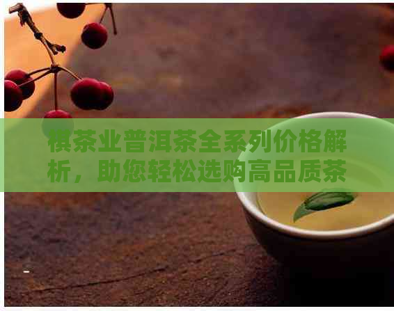 祺茶业普洱茶全系列价格解析，助您轻松选购高品质茶叶