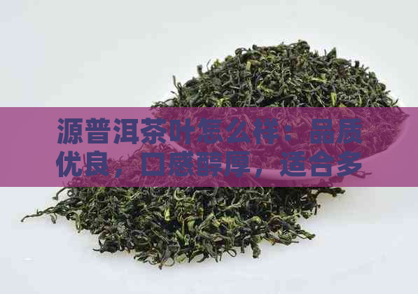 源普洱茶叶怎么样：品质优良，口感醇厚，适合多茶客选择！