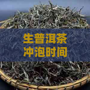 生普洱茶冲泡时间：掌握正确方法，品鉴完美口感