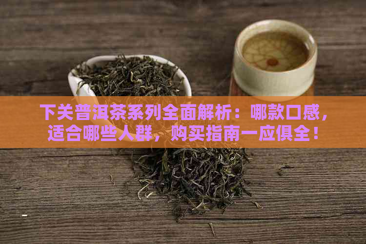 下关普洱茶系列全面解析：哪款口感，适合哪些人群，购买指南一应俱全！