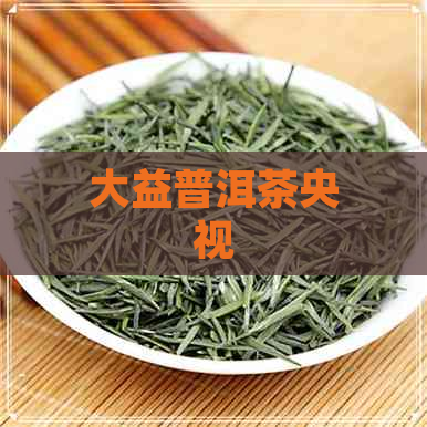 大益普洱茶央视