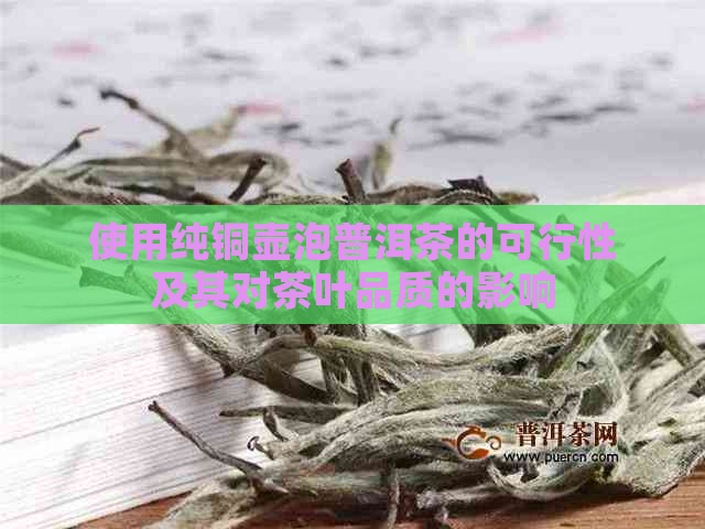 使用纯铜壶泡普洱茶的可行性及其对茶叶品质的影响